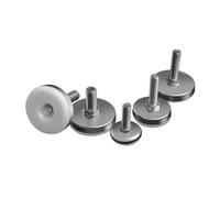 XIOKLM Leveling Foot Base, M6, M8, M10, Screw Height Adjustable, Dia 30mm, 35mm, 43mm, 50mm, 2 Pcs, 4, 8(30mm Dia M6x20mm,4pcs)