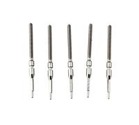 XIOKLM Metal Watch Winding Stem Replacement Stainless Steel for 8200 8205 8215 821A Automatic Movement Repair Tool Parts(10PCS)