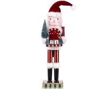 Xiongxiong Nutcracker Christmas Decoration Doll,38cm Soldier,Christmas Nutcracker,Home decorations,An Excellent Gift For Family And Friends