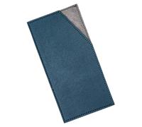 XiowDow Cash Envelopes PU Leather Budget Envelope Credit Card Holder Reusable Money Clip for Budgeting Wallet Women Men Bill Receipt Coupon Organizer, Green, 6.89" x 3.35", Modern