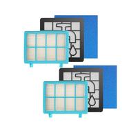 XipcO 15 Washable Engine Foam Filter Kits For Power Supply Pro Compact FC9331 / 09FC9332 / 09 FC8010 / 01 Vacuum Cleaner Spare (Color : 6 PCS)