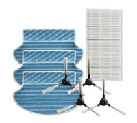 XipcO 5 PCS HEPA Filter + 4 Side Brushes + 3 PCS Mops Robot Vacuum Cleaner Spare Parts For 780T 790t (Color : A)