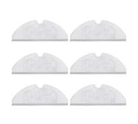 XipcO Main Brush Side Brush HEPA Filter Mops For Rock S6 S5 S60 S5 S50 S55 E25 E35 Vacuum Cleaner Parts Accessories (Color : 6 Mops)