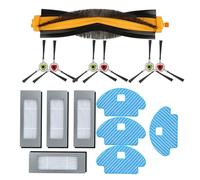 XipcO Main Roller Brush Side Brush Mop Cloths Filter For Combo113 R113840 Robotic Vacuum Cleaner Parts Accessory (Color : 002)