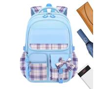 XIQIQI Backpack for Girls Waterproof Lightweight Large Capacity Cute | Aesthetic School Bag Child Backpack for Teen Student Elementary Classroom Travel Outdoor Hiking Beach