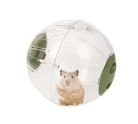 XIQIQI Large Hamster Exercise Ball 18.5x18.5x18.5cm Transparent Hamster Ball Hamste-r Ba-ll Quiet & Safe Running Wheel Ba-ll For Syrian Hamsters, Chinchillas, Small Pets, Escape-Proof Ventilated