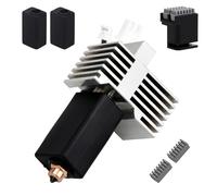 xirbbo Ceramic Hotend for Centauri Carbon Print Head Extruder Kit Hot End Heat Sink Centauri hot end Chromium Zirconium Copper bimetal Nozzle 0.4MM with Silicone Cover for Elegoo Centauri