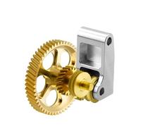 xirbbo Upgraded Golden RNC Nano-Coated Extruder Gear, for Bambu Lab P1P/P1S/X1C/X1E 3D Printers,High End Panda Claw 3d Printer Extruder Gear