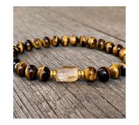 XIRUIFI Black Tourmaline, Hematite, Rose Quartz & Lepidolite Bracelet Depression, Anxiety, Protection, Empath Bracelet(A12)