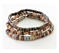 XIRUIFI Black Tourmaline, Hematite, Rose Quartz & Lepidolite Bracelet Depression, Anxiety, Protection, Empath Bracelet(AA17)