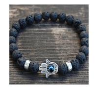 XIRUIFI Black Tourmaline, Hematite, Rose Quartz & Lepidolite Bracelet Depression, Anxiety, Protection, Empath Bracelet(A4)