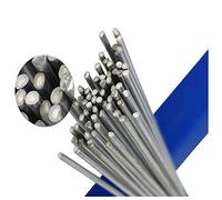XIRUJNFD Metal Universal Welding Wire 1.6mma, 1.6mm/2mm No Flux Required, Solution Welding Flux-cored Rods, Flux Core Welding Wire, Low Temperature Aluminum Welding Wire (10Pcs 2mm*50cm)
