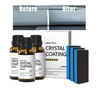 XIRUJNFD Plastic Parts Crystal Coating, Plastic Parts Refurbish Agent, Exteriorm Plastic Parts Refurbish Agent, Crystal Coating for Car (3 Set)