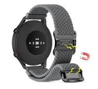 Xisair 22mm Nylon Strap Compatible with Amazfit/Samsung/Huawei/Xiaomi Smartwatch Magnetic Quick Release Wristband, Sporty Breathable Straps Stylish Woven Strap Adjustable Strap for Men and Women