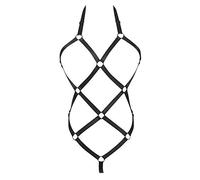 XISESEA Boutique' Women's Exotic Bras,Lingerie Goth Bra,Women Elastic Cage Bralette, Bralettes for Women Sexy, Ssy139-k, One Size