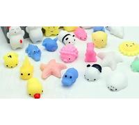 XISHAN 30Pcs Mochi Squishy Toys Kawaii Squishies Bulk for Kids Party Bag Fillers Stress Relief Sensory Toys Pack for Kids Adults Christmas Birthday Gift