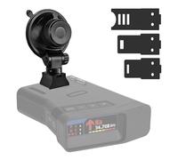 Xislet Radar Detector Mount for Car Truck Vehicle Sedan Windshield Super Suction Dash Cup Mount Compatible with Cobra RAD 380 450 480i Escort Passport 9500/R1 R2 R3 R4 R7 DFR5 DDR7