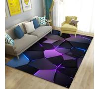 Xisnuient 3D Geometric Area Rug,Living Room Non-slip Soft Carpet，Suitable for Bedrooms, Studies, and Boys' Playrooms，Multiple Sizes and Styles To Choose From (COLOR-2,80x120cm)