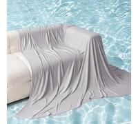 Xisnuient Cooling Blanket for Hot Sleepers, Breathable Silky Summer Blanket, Lightweight Soft Cold Blanket for Bed Sofa Couch, All Season Use (COLOR-3,100x150cm)