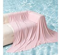 Xisnuient Cooling Blanket for Hot Sleepers, Breathable Silky Summer Blanket, Lightweight Soft Cold Blanket for Bed Sofa Couch, All Season Use (COLOR-5,100x150cm)