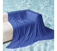 Xisnuient Cooling Blanket for Hot Sleepers, Breathable Silky Summer Blanket, Lightweight Soft Cold Blanket for Bed Sofa Couch, All Season Use (COLOR-1,100x150cm)