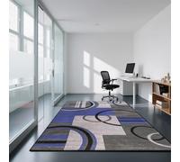 Xisnuient Modern Geometric Area Rugs for Living Room Large Abstract Non Slip Washable Carpet Bedroom Office Gaming Decor Nordic Style Soft Short Pile Floor Mat Easy Clean Durable (Colour 6,100x150cm)