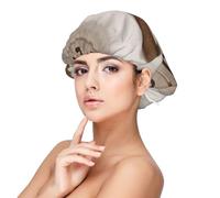 Xiso Ver 2025 Law Satin Bonnet Silk Bonnet for Sleeping with Adjustable Straps Hair Cap Double Layer Satin Lined Sleep Caps for Women's Natural & Curly Hair