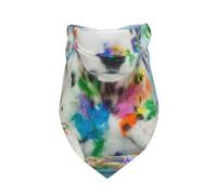 Xiso Ver A Funny Little Dalmatian Puppy Dog Bandana -1 Pack Premium Durable Triangle Scarf Washable Make Your Pooch Stand Out Dog Bandana Boy Birthday Suitable for Neutral Large Dogs