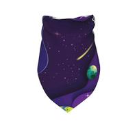 Xiso Ver Astronaut on Mission in Outer Space Dog Bandana -1 Pack Premium Durable Triangle Scarf Washable Make Your Pooch Stand Out Dog Bandana Boy Birthday Suitable for Neutral Large Dogs