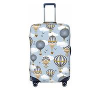 Xiso Ver Bees and Honeycombs Luggage Cover Washable Elasticated Luggage Covers for Suitcase tsa Approved Stylish Dust and Scratch Resistant Luggage Case Protector for Kids and Adults -, Balloon