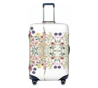 Xiso Ver Bees and Honeycombs Luggage Cover Washable Elasticated Luggage Covers for Suitcase tsa Approved Stylish Dust and Scratch Resistant Luggage Case Protector for Kids and Adults -, Autumn Garden