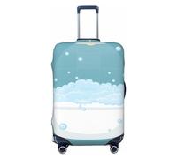 Xiso Ver Bees and Honeycombs Luggage Cover Washable Elasticated Luggage Covers for Suitcase tsa Approved Stylish Dust and Scratch Resistant Luggage Case Protector for Kids and Adults -, Bathtub With