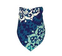 Xiso Ver Bohemian Mandala Dog Bandana -1 Pack Premium Durable Triangle Scarf Washable Make Your Pooch Stand Out Dog Bandana Boy Birthday Suitable for Neutral Large Dogs