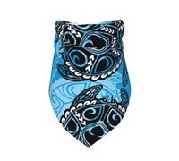 Xiso Ver Bohemian Sea Turtle Dog Bandana -1 Pack Premium Durable Triangle Scarf Washable Make Your Pooch Stand Out Dog Bandana Boy Birthday Suitable for Neutral Large Dogs