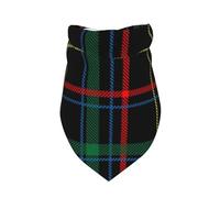 Xiso Ver Buffalo Plaid Dark Green Dog Bandana -1 Pack Premium Durable Triangle Scarf Washable Make Your Pooch Stand Out Dog Bandana Boy Birthday Suitable for Neutral Large Dogs