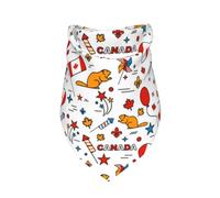 Xiso Ver Canada Day Dog Bandana -1 Pack Premium Durable Triangle Scarf Washable Make Your Pooch Stand Out Dog Bandana Boy Birthday Suitable for Neutral Large Dogs