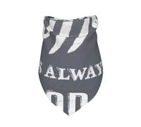 Xiso Ver Coffee is Always A Good Idea Dog Bandana -1 Pack Premium Durable Triangle Scarf Washable Make Your Pooch Stand Out Dog Bandana Boy Birthday Suitable for Neutral Large Dogs