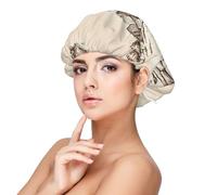 Xiso Ver Cows On The Farm Satin Bonnet Silk Bonnet for Sleeping with Adjustable Straps Hair Cap Double Layer Satin Lined Sleep Caps for Women's Natural & Curly Hair