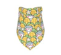 Xiso Ver Cute Cow in Various Poses Dog Bandana -1 Pack Premium Durable Triangle Scarf Washable Make Your Pooch Stand Out Dog Bandana Boy Birthday Suitable for Neutral Large Dogs