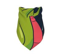 Xiso Ver Dinosaur Basketball Player Dog Bandana -1 Pack Premium Durable Triangle Scarf Washable Make Your Pooch Stand Out Dog Bandana Boy Birthday Suitable for Neutral Large Dogs