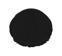 Xiso Ver Farm's Market Fresh Milk Shower Cap for Women Double Waterproof Layers Bath Hat Elastic and Reusable Hair Caps for Long Thick Hair Soft Bath Shower Hair Hats