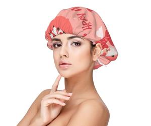 Xiso Ver Gnomes Hold The Letters LOVE Satin Bonnet Silk Bonnet for Sleeping with Adjustable Straps Hair Cap Double Layer Satin Lined Sleep Caps for Women's Natural & Curly Hair