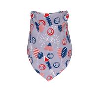 Xiso Ver Independence Day Dog Bandana -1 Pack Premium Durable Triangle Scarf Washable Make Your Pooch Stand Out Dog Bandana Boy Birthday Suitable for Neutral Large Dogs