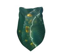 Xiso Ver Jelly Fish Dog Bandana -1 Pack Premium Durable Triangle Scarf Washable Make Your Pooch Stand Out Dog Bandana Boy Birthday Suitable for Neutral Large Dogs