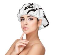 Xiso Ver Let The Adventure Begin Satin Bonnet Silk Bonnet for Sleeping with Adjustable Straps Hair Cap Double Layer Satin Lined Sleep Caps for Women's Natural & Curly Hair