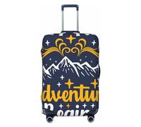 Xiso Ver Lighthouse in a Stormy Sea Luggage Cover Washable Elasticated Luggage Covers for Suitcase tsa Approved Stylish Dust and Scratch Resistant Luggage Case Protector for Kids and Adults -, Let the