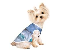 Xiso Ver Lighthouse in Havana Print Dog Shirts Elastic Soft Dog T-Shirts Breathable Pet Clothes Spring Summer Pet Apparel Tee Shirt for Puppy Kitty Cats Small Medium Dogs