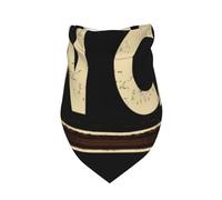 Xiso Ver Man Cave Retro Dog Bandana -1 Pack Premium Durable Triangle Scarf Washable Make Your Pooch Stand Out Dog Bandana Boy Birthday Suitable for Neutral Large Dogs