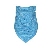 Xiso Ver Mathematical Drawings Dog Bandana 1 Pack Premium Durable Triangle Scarf Washable Dog Bandana Boy Birthday Suitable for Neutral Large Dogs