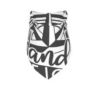 Xiso Ver Not All Who Wander are Lost2 Dog Bandana -1 Pack Premium Durable Triangle Scarf Washable Make Your Pooch Stand Out Dog Bandana Boy Birthday Suitable for Neutral Large Dogs